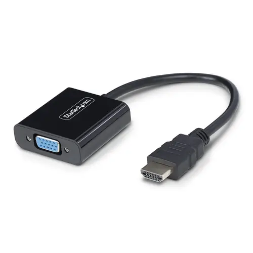 Adaptador HDMI a VGA - Conversor Activo HDMI a VGA - Conversor Activo de Vídeo para Ordenador de Sobremesa o Portátil - 1920x1080 - 1080p - Imagen 1