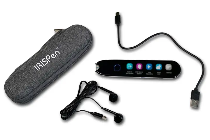 IRISPen Reader 8 Lápiz escáner Negro, Blanco
