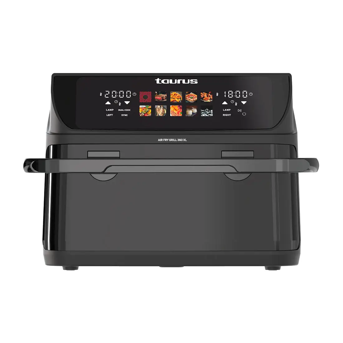 GRILL 360 XL Sencillo 10 L 2800 W Freidora de aire caliente Negro - Imagen 1