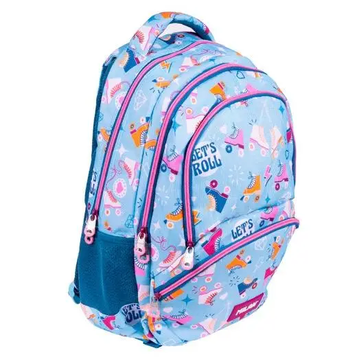 MILAN MOCHILA ESCOLAR 4 CREMALLERAS 25L SERIE ESPECIAL ROLLER 2