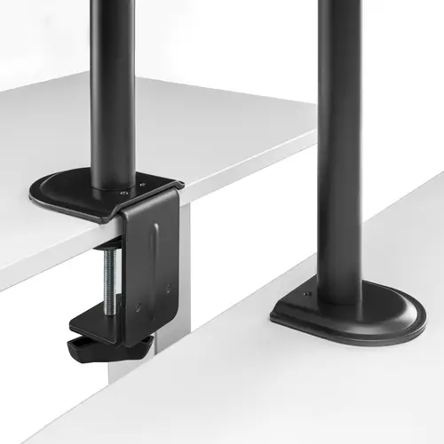 Soporte de Mesa ECO Giratorio e Inclinable para Monitor/TV 9Kg (3 Pivotes, 1 Brazo) de 17-32, Negro - Imagen 6