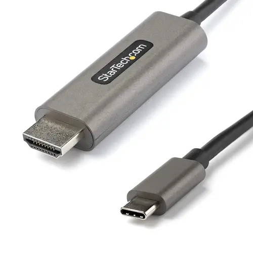 Cable 4m USB C a HDMI 4K de 60Hz con HDR10 - Adaptador de Vídeo USB Tipo C a HDMI 2.0b Ultra HD 4K - Convertidor USBC a HDMI HDR para Monitor o Pantalla - Modo Alternativo DP 1.4 HBR3 - Imagen 1
