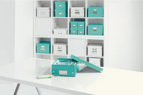 60580051 archivador organizador Polipropileno (PP) Azul - Imagen 4