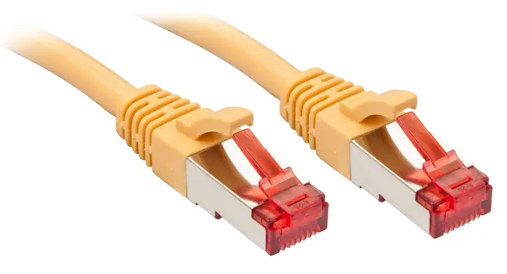 RJ-45/RJ-45 Cat6 1m cable de red Amarillo S/FTP (S-STP)