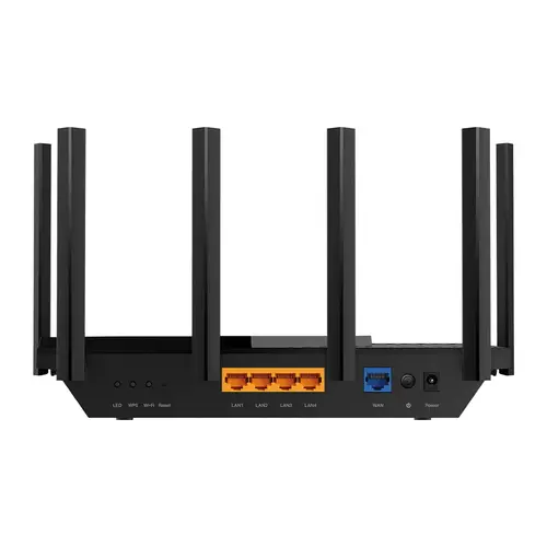 Archer AXE75 router inalámbrico Gigabit Ethernet Tribanda (2.4 GHz / 5 GHz / 6 GHz) Negro - Imagen 2