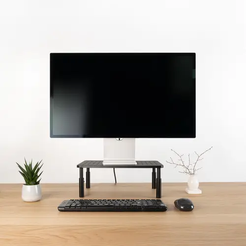 Soporte Elevador Multiusos para Monitor/Portátil, Negro - Imagen 3