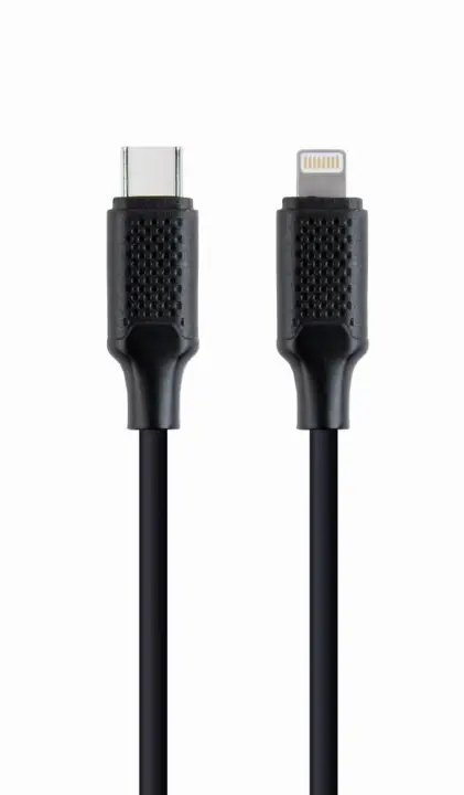 CC-USB2-CM8PM-1.5M cable de conector Lightning 1,5 m Negro