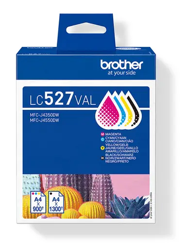 LC527VAL cartucho de tinta 4 pieza(s) Original Negro, Cian, Magenta, Amarillo - Imagen 1