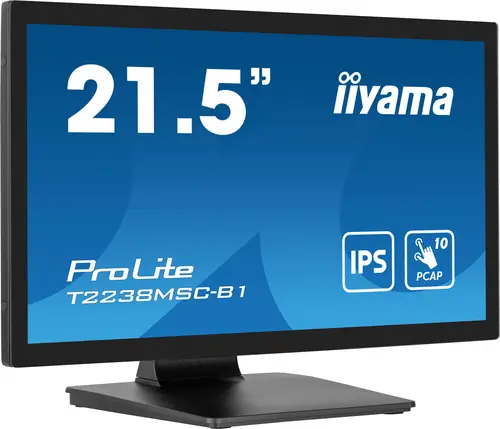 ProLite T2238MSC-B1 pantalla para PC 54,6 cm (21.5") 1920 x 1080 Pixeles Full HD LED Pantalla táctil Negro - Imagen 4