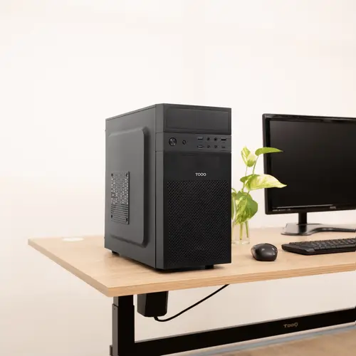 Caja Minitorre Micro-ATX ISOBOX ULTRA, Negra - Imagen 4