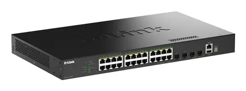 DGS-1530-28P/E switch Gestionado L2 Gigabit Ethernet (10/100/1000) Energía sobre Ethernet (PoE) Negro - Imagen 1