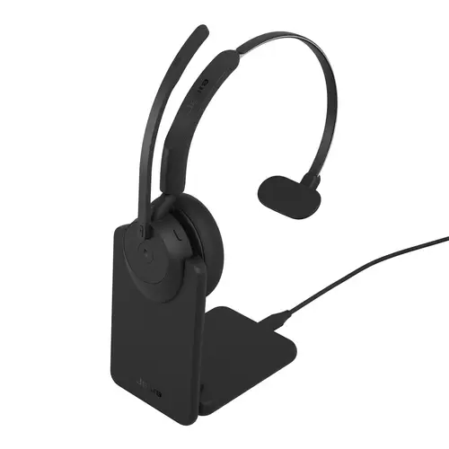 Evolve3 45 Auriculares Inalámbrico Diadema Oficina/Centro de llamadas USB tipo A Bluetooth Negro - Imagen 2