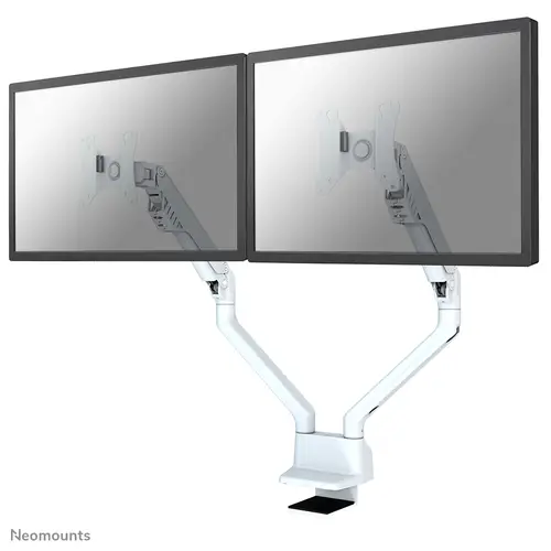FPMA-D750DWHITE2 Brazo de monitor 10-32" - resorte de gas - Topfix - Tope-a-180° - Imagen 1