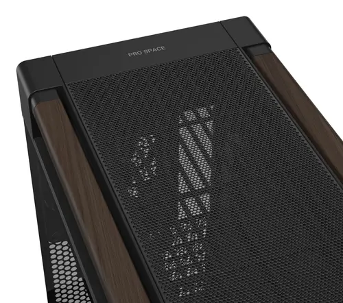ProArt PA602 Wood Edition Modern Black - Tempered Glass Panel Midi Tower Negro, Madera - Imagen 12
