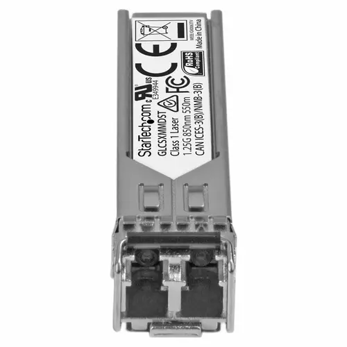 Módulo Tranceptor SFP compatible con Cisco GLC-SX-MMD - 1000BASE-SX - Multimodo 1GbE - SFP Ethernet Gigabit 1GE - LC - 550m - 850nm - Cisco Firepower, ASR920, IE2000 DDM - Imagen 2