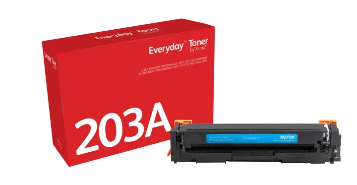 Everyday El tóner Everyday Cian de Xerox es compatible con HP 203A (CF541A), Capacidad estándar