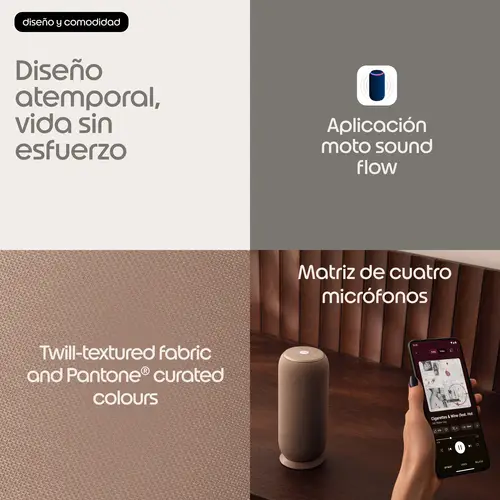 moto sound flow Altavoz monofónico portátil Gris pardo 30 W - Imagen 9