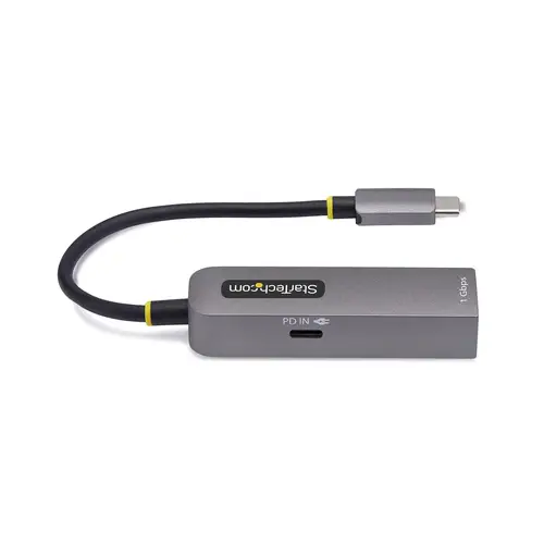 Adaptador de Red USB Tipo C a Ethernet - Adaptador de Red Externo USB-C a RJ45 de 1Gb - USB 3.1 - Entrega de Alimentación PD de 100W de Paso - Compatible con Thunderbolt - Windows y Mac - Imagen 4