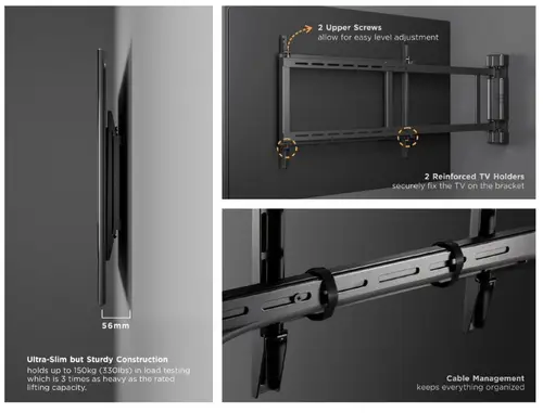 Soporte giratorio motorizado para TV de 32"-75 - Imagen 11
