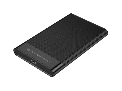 DANTE06B caja para disco duro externo Carcasa de disco duro/SSD Negro 2.5" - Imagen 1
