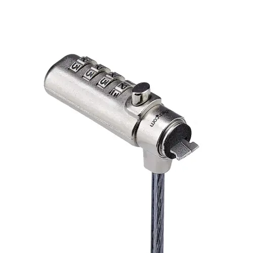 Cable de Seguridad Delgado de Portátil Compatible con K-Slot de 1,5m - Cable Antirrobo para Portátil con Candado de Combinación - Cable Resistente a los Cortes - Imagen 2