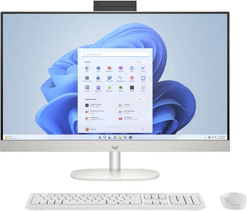 27-cr0026ns AMD Ryzen 3 7320U 68,6 cm (27") 1920 x 1080 Pixeles PC todo en uno 8 GB LPDDR5-SDRAM 512 GB SSD Windows 11 Home Wi-Fi 6 (802.11ax) Blanco - Imagen 1