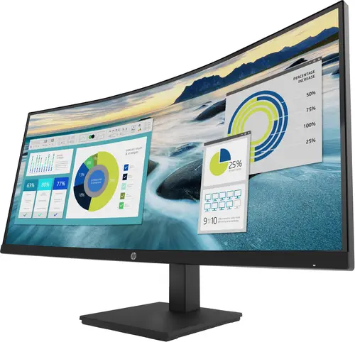 Monitor curvo P34hc G4 WQHD USB-C - Imagen 3