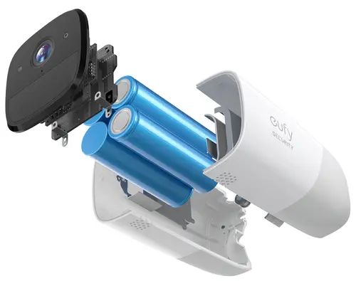 Camaras de Vigilancia eufyCam 2 Pro, 2K Cámara IP Exterior, 365 días de batería, Compatible con HomeKit, protección IP67, visión Nocturna, Juego de 2 cámaras, sin Tarifa mensual - Imagen 8