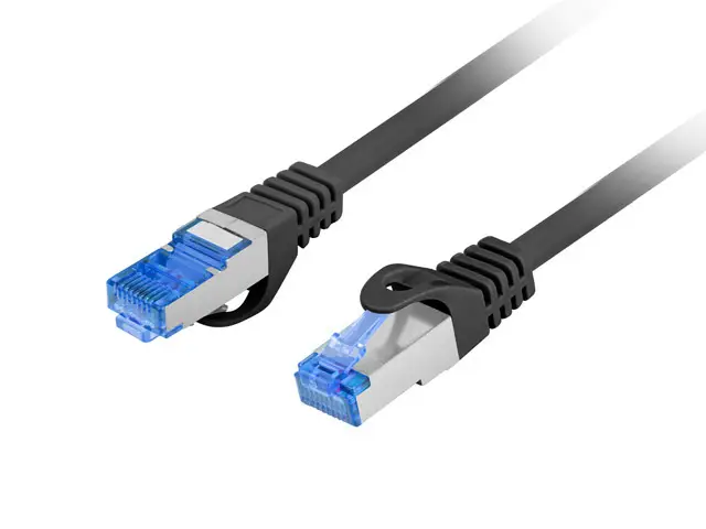 PCF6A-10CC-1000-BK cable de red Negro 10 m Cat6a S/FTP (S-STP)
