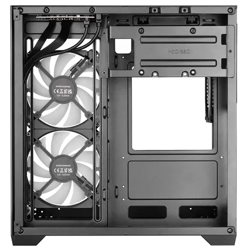 MCVIEW3 carcasa de ordenador Mini Tower Negro - Imagen 9