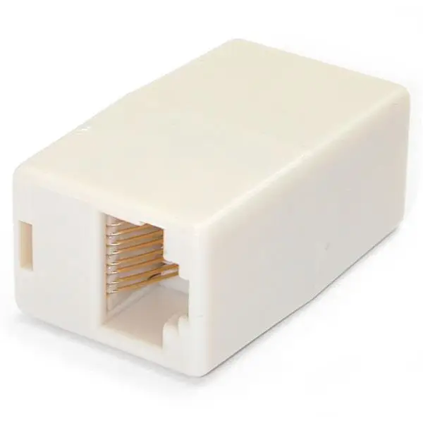 Caja de Empalme Acoplador para Cable Cat5 Ethernet UTP - 2x Hembr..
