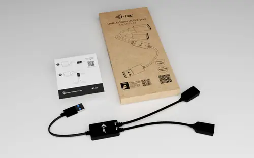 USB-A Cable HUB 2 port (2x USB-A) - Imagen 2