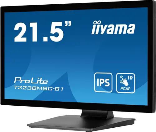 ProLite T2238MSC-B1 pantalla para PC 54,6 cm (21.5") 1920 x 1080 Pixeles Full HD LED Pantalla táctil Negro - Imagen 5