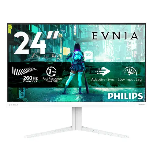 Evnia 3000 24M2N3201P/00 pantalla para PC 60,5 cm (23.8") 1920 x 1080 Pixeles Full HD LCD Blanco - Imagen 1