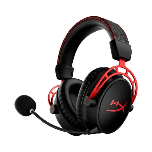 Cloud Alpha - Auriculares inalámbricos gaming (negro y rojo) - Imagen 1