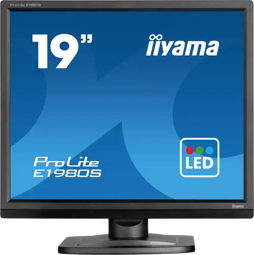 ProLite E1980S-B1 pantalla para PC 48,3 cm (19") 1280 x 1024 Pixeles VGA LED Negro - Imagen 1