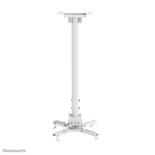 CL25-550WH1 Soporte de techo para proyector - alt. 74,5-114,5 cm - fácil montaje - movimiento completo - Imagen 5