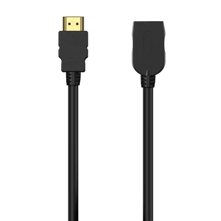 Cable HDMI V2.0 Prolongador Premium Alta Velocidad / Hec 4K@60Hz 18Gbps, A/M-A/H, Negro, 5.0M