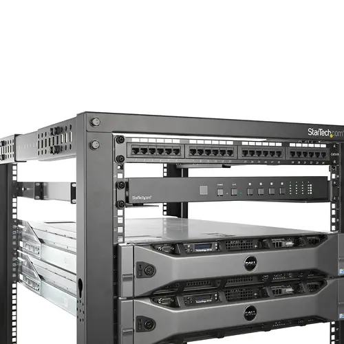 Carriles 1U de 19 pulgadas para Rack para Servidores con 4 Columnas - Profundidad Ajustable de 60,9cm a 91,4cm/24" a 36" - Carriles Universales HPE ProLiant Dell PowerEdge - Imagen 8