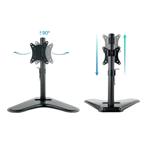 DB1701TN-B soporte para monitor 81,3 cm (32") Negro Escritorio - Imagen 3