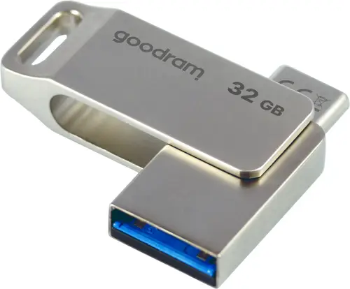 ODA3 unidad flash USB 32 GB USB Type-A / USB Type-C 3.2 Gen 1 (3.1 Gen 1) Plata - Imagen 4