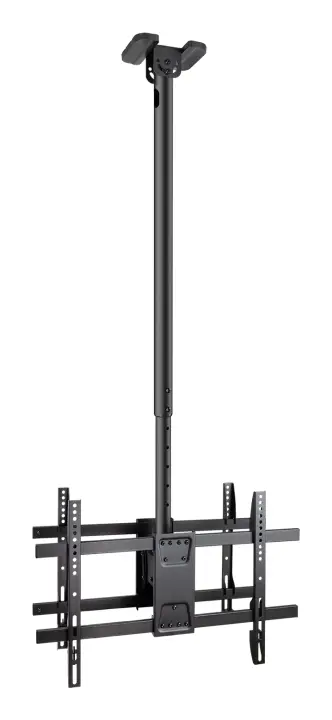 Soporte de Techo para 2 Pantallas 43"-86", Negro