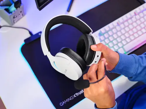 GXT 491W FAYZO Auriculares Inalámbrico y alámbrico Diadema Juego USB Tipo C Bluetooth Negro, Blanco - Imagen 11