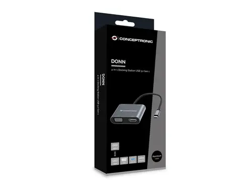 DONN16G Alámbrico USB 3.2 Gen 1 (3.1 Gen 1) Type-C Gris - Imagen 6