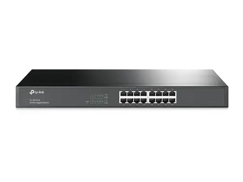 TL-SG1016 No administrado Gigabit Ethernet (10/100/1000) 1U Negro - Imagen 1