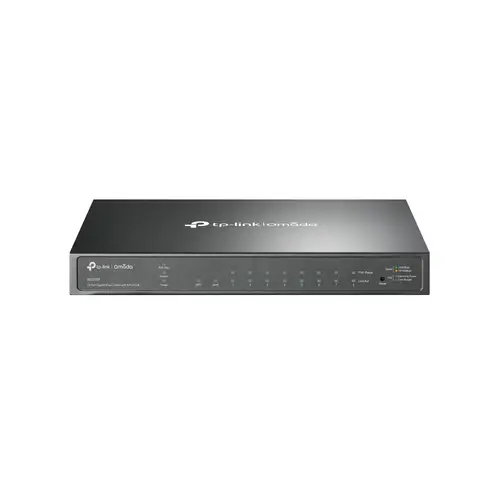 Omada SG2210P switch Gestionado L2/L2+ Gigabit Ethernet (10/100/1000) Energía sobre Ethernet (PoE) Negro - Imagen 1
