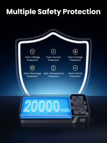 25188 batería externa 20000 mAh Gris - Imagen 7