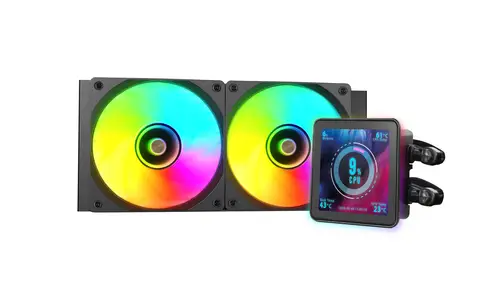 ML-VISIONPRO240 Procesador Sistema de refrigeración líquida todo en uno 12 cm Negro 1 pieza(s) - Imagen 4