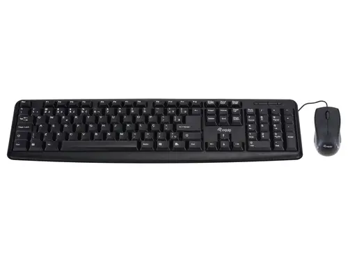 245201 teclado Ratón incluido Oficina USB QWERTY Español Negro - Imagen 6