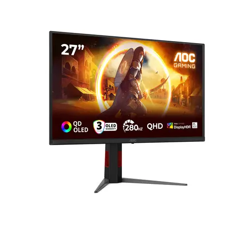 G4 Q27G4ZD pantalla para PC 68,6 cm (27") 2560 x 1440 Pixeles Quad HD QD-OLED Negro, Rojo - Imagen 2